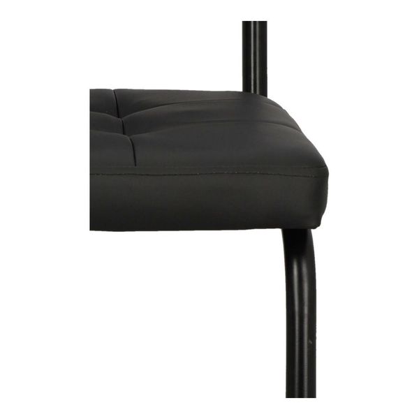 Krzesło Nelson soft black swing black PU zdjęcie 10