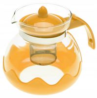 ZAPARZACZ Szklany do HERBATY ziół KAWY DZBANEK Z Sitkiem 1,5l 1500ml A1428