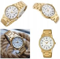 Zegarek CASIO dla chłopca DZIECIĘCY datownik cyfry +BOX GRAWER +TOREBKA