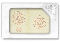 Komplet Ręczników Na Prezent 3 Częściowy Wz-17755