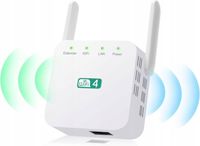 Wzmacniacz sygnału WiFi 300 Mb/s WTYCZKA ANGIELSKA