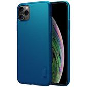 Etui cienkie Nillkin Super Frosted Shield do Apple iPhone 11 Pro Max niebieski szafir