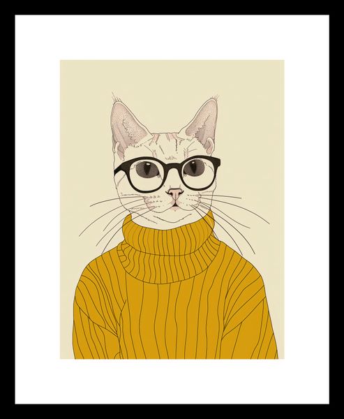 Plakat 15x20cm Intelektualista zdjęcie 3