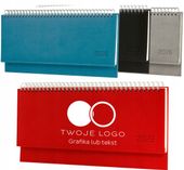 Terminarz 2026 tygodniowy kalendarz biurkowy Z TOIM LOGO NADRUKIEM 25 szt