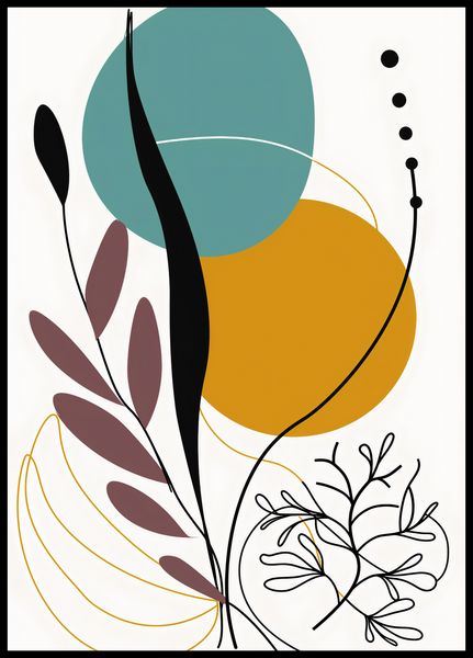 Plakat 64x90cm Akwarelowe Przebudzenie zdjęcie 2