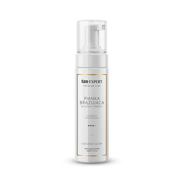 TanExpert Coconut Glow Pianka Samoopalająca + Rękawica zdjęcie 2