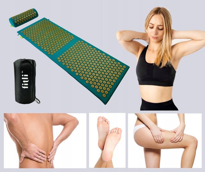 MATA ZDROWOTNA DO AKUPRESURY Z KOLCAMI + PODUSZKA zdjęcie 2