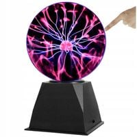 MAGICZNA SZKLANA KULA LAMPA PLAZMOWA LAMPKA EDUKACYJNA NA PREZENT AŻ