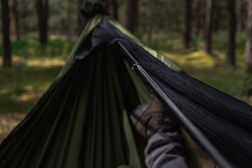 Hamak Lekki TigerWood Ważka V1 Khaki z Moskitierą na Arena.pl