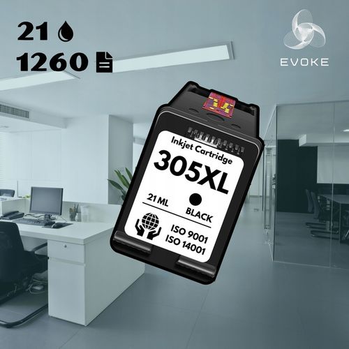 Tusz do drukarki HP 305 czarny XL | zamiennik 21 ml | 5x WIĘCEJ WYDRUKÓW na Arena.pl