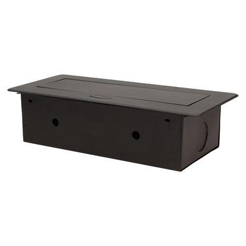 gniazda wpuszczane w blat 2x2p+z, 2xusb płaski rant czarny - on-13109/b na Arena.pl