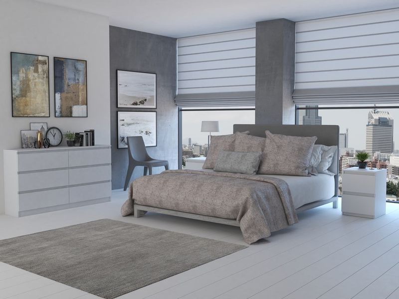 KOMODA MALWA M6 140 - BIEL zdjęcie 5