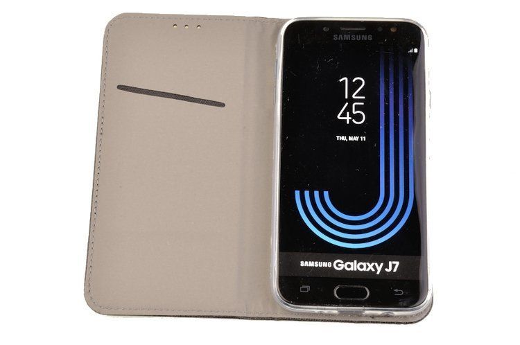Etui Smart do SAMSUNG Galaxy J7 2017 J730 czarny zdjęcie 3