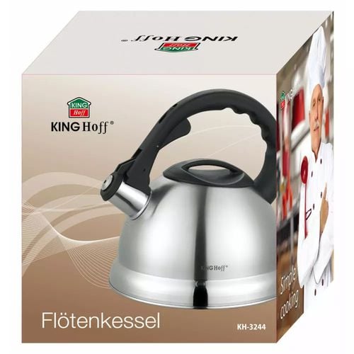 czajnik 3l z gwizdkiem kinghoff kh-3244 na Arena.pl