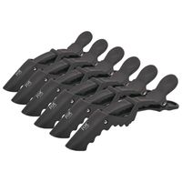 FOX CROCODILE Klipsy fryzjerskie 6 sztuk