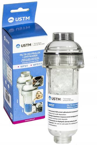 FILTR WODY PRALKOWY DO PRALKI ZMYWARKI DWUSTOPNIOWY OCHRONY AGD WFST na Arena.pl