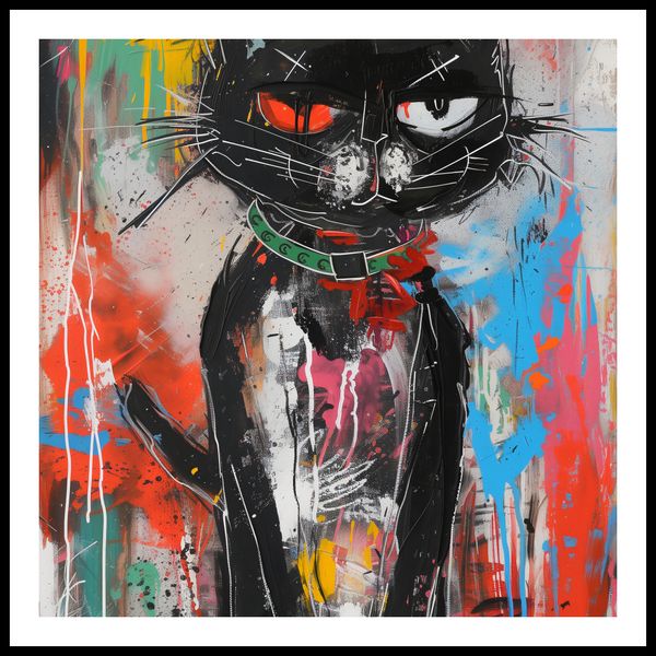 Plakat 60x60cm Gburowaty Kiciak zdjęcie 3