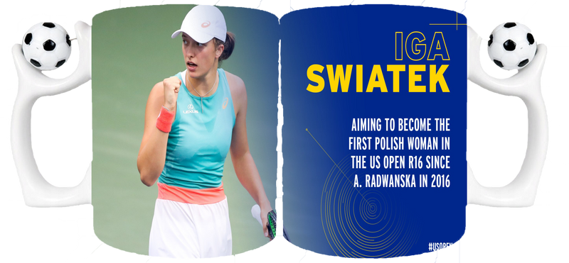 Kubek z uchwytem dla Fana Iga Świątek zdjęcie 1