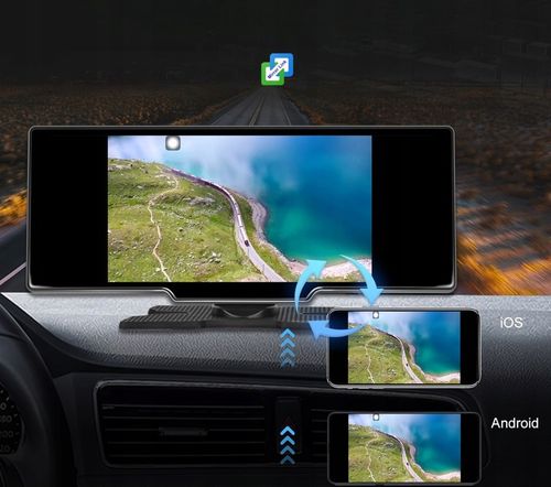 RADIO STACJA MULTIMEDIALNA MONITOR ANDROID AUTO APPLE CARPLAY ANDROID 13 na Arena.pl
