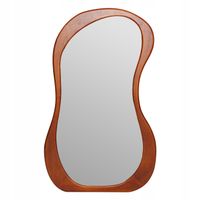 Lustro ścienne Alanis 120 x 73 cm wyjątkowe organiczny kształt solidne modn