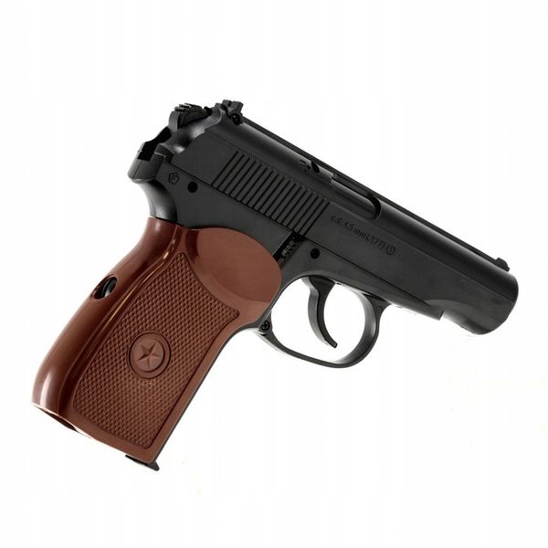 Borner Pistolet Wiatrówka Replika MAKAROV PM-X 4,5 mm 4,5 mm BBs CO2 zdjęcie 12