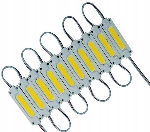 MODUŁ DIODA LED COB 1,8w/12V BIAŁA ZIMNA w-wa na Arena.pl