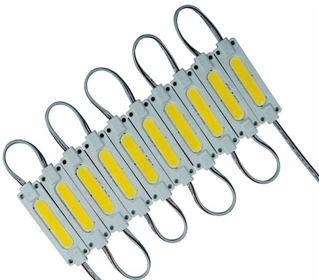 MODUŁ DIODA LED COB 1,8w/12V BIAŁA ZIMNA w-wa zdjęcie 5