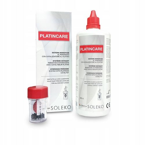 Płyn do soczewek twardych, miękkich SOLEKO Platincare 360ml bakteriobójczy na Arena.pl