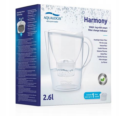 DZBANEK FILTRUJĄCY AQUALOGIS Biały + 12 filtrów PURE+ na Arena.pl