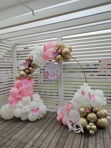 Balony Białe Duże Dekoracje Komunijne Zestaw Balonów Ślub Komunia na Arena.pl