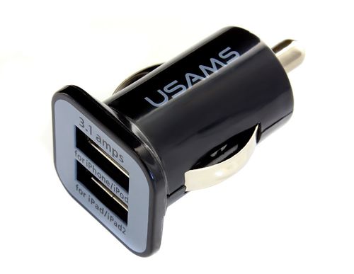 Ładowarka samochodowa 2X USB 3.1A do iPhone iPad na Arena.pl