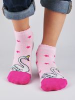 SKARPETY BAWEŁNIANE DZIECIĘCE SB010 15-18 wzór - dziewczynka