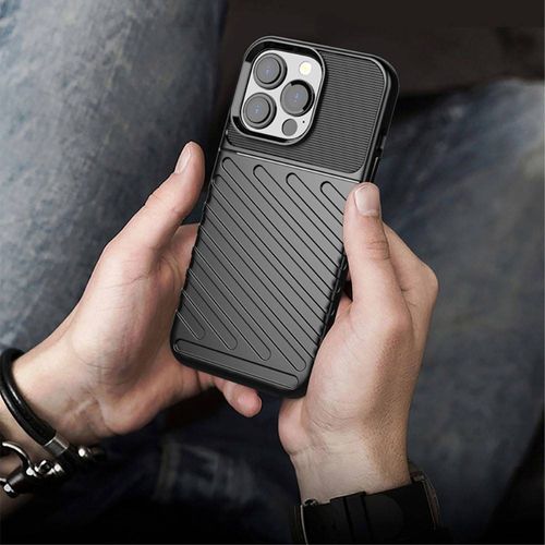 Etui Iphone 13 Pro Pancerne Thunder Czarne na Arena.pl