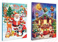 BARON ŚWIĄTECZNY SŁODKI KALENDARZ ADWENTOWY 75G MIX