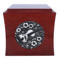 Urna kremacyjna ze skrzypcami