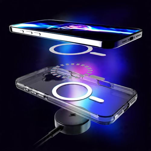 Nieżółknące etui MagSafe na tył do iPhone 16 Plus - 3mk EverClear Mag Case na Arena.pl