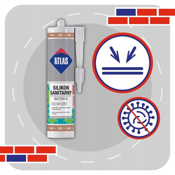 ATLAS SILIKON SILTON S 280ml - 120 TOFFI zdjęcie 4