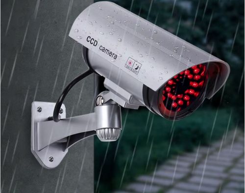 KAMERA ATRAPA IR LED MONITORING KAMERA ZEWNĘTRZNA ŚCIENNA Z DIODĄ MIGAJĄCA na Arena.pl