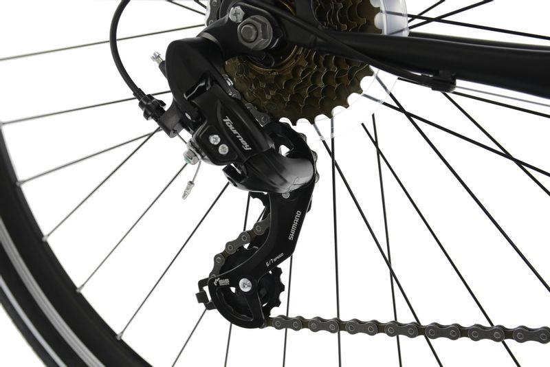 Rower Kands Trekkingowy 28 Galileo MĘSKI 21 CZARNOBIAŁY MAT 2022r