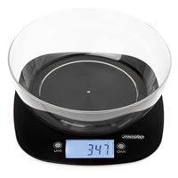 2 x Mesko MS 3179 black Waga kuchenna z misą