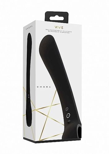 ombra - bendable vibrator punkt g - black na Arena.pl