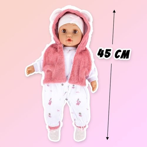 DUŻA LALKA BOBAS INTERAKTYWNA ŚPIEWA I MÓWI PO POLSKU 45CM na Arena.pl