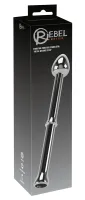 rebel metal milking stick - stalowy stymulator masażu prostaty, 10 trybow