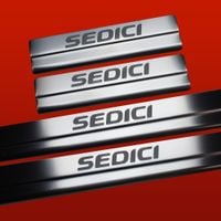 Listwa progowa FIAT SEDICI Stal nierdzewna 304 mat 4szt