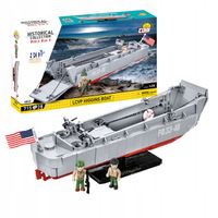 Klocki Cobi 4849 Łódź Higginsa 80 Rocznica D-Day Hc Ww2 703 El.