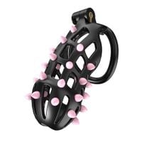 klatka na penisa flexispike chastity cage size 4 cellmate