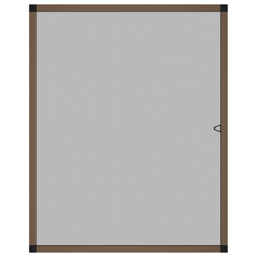 Moskitiera okienna, brązowa, 100x120 cm na Arena.pl