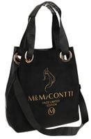 Torebka Damska Listonoszka Worek Shopper Miejska Duża na Ramię JY505 Czarna