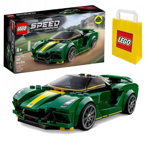 LEGO SPEED 8+ AUTO SAMOCHÓD LOTUS EVIJA 76907 zdjęcie 1