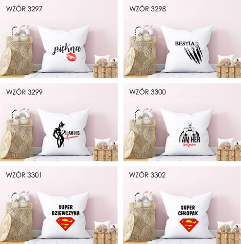 Poduszka z nadrukiem PREZENT na WALENTYNKI LOVE na Arena.pl